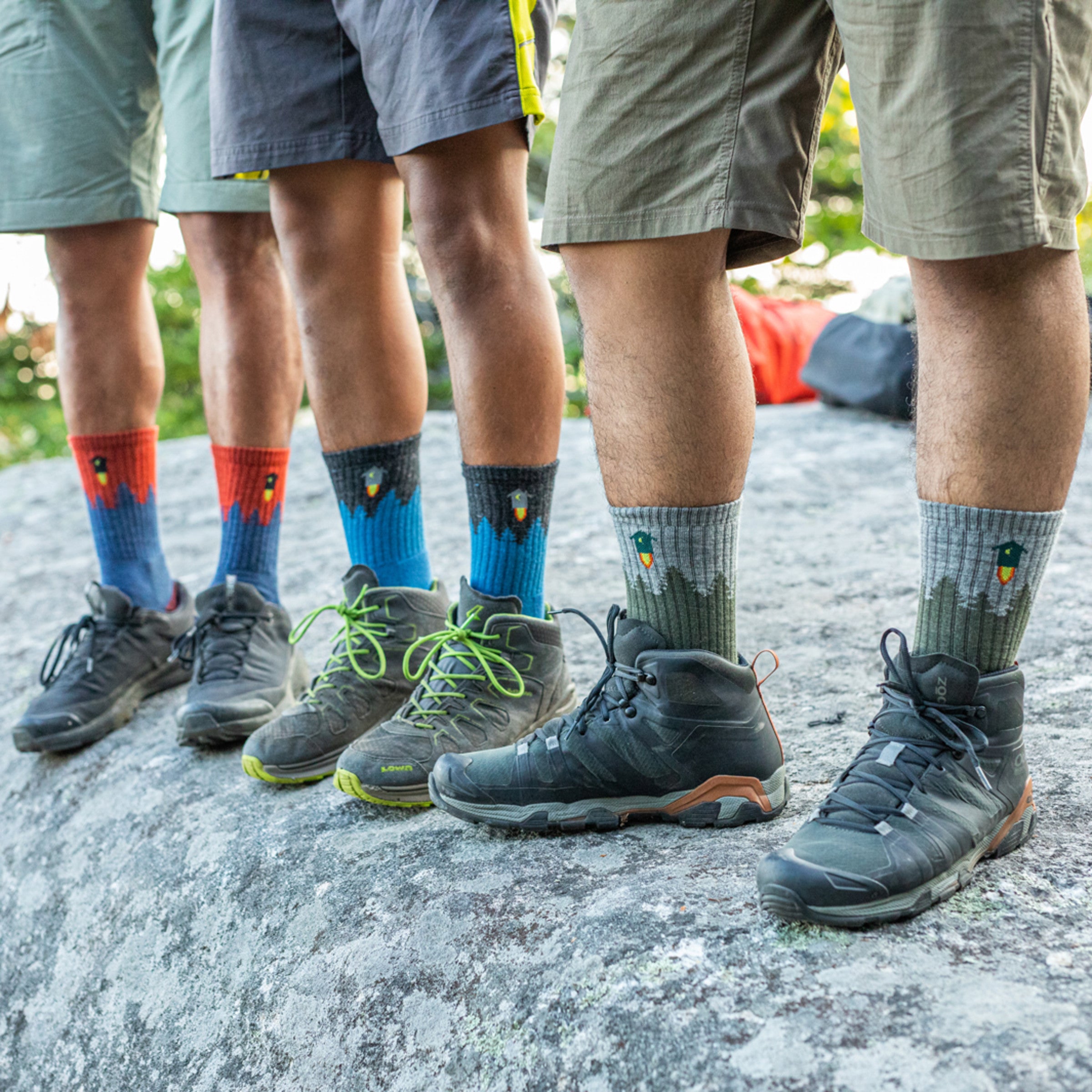 Men's Number 2 Micro Crew Midweight Hiking Socks - Image 6