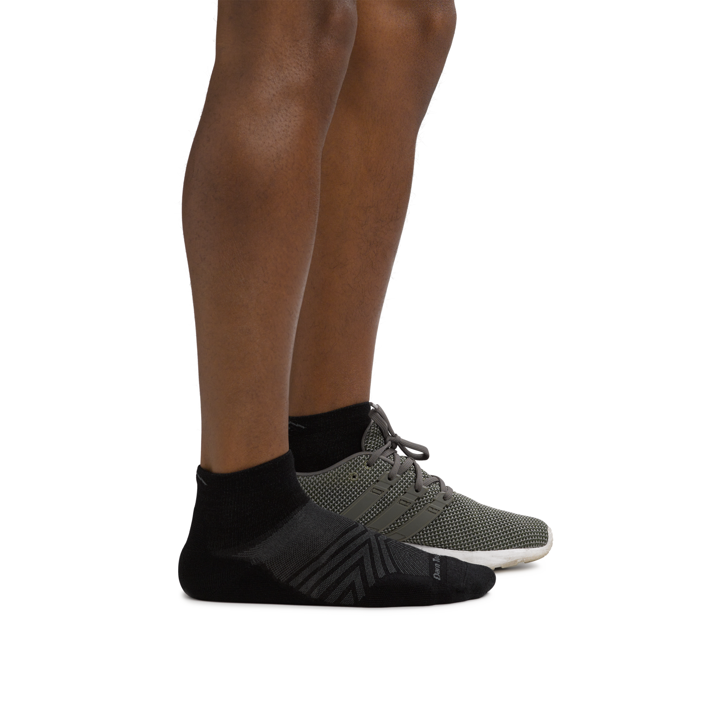 Men's Coolmax® Run Quarter Ultra-Lightweight Running Socks - Image 5