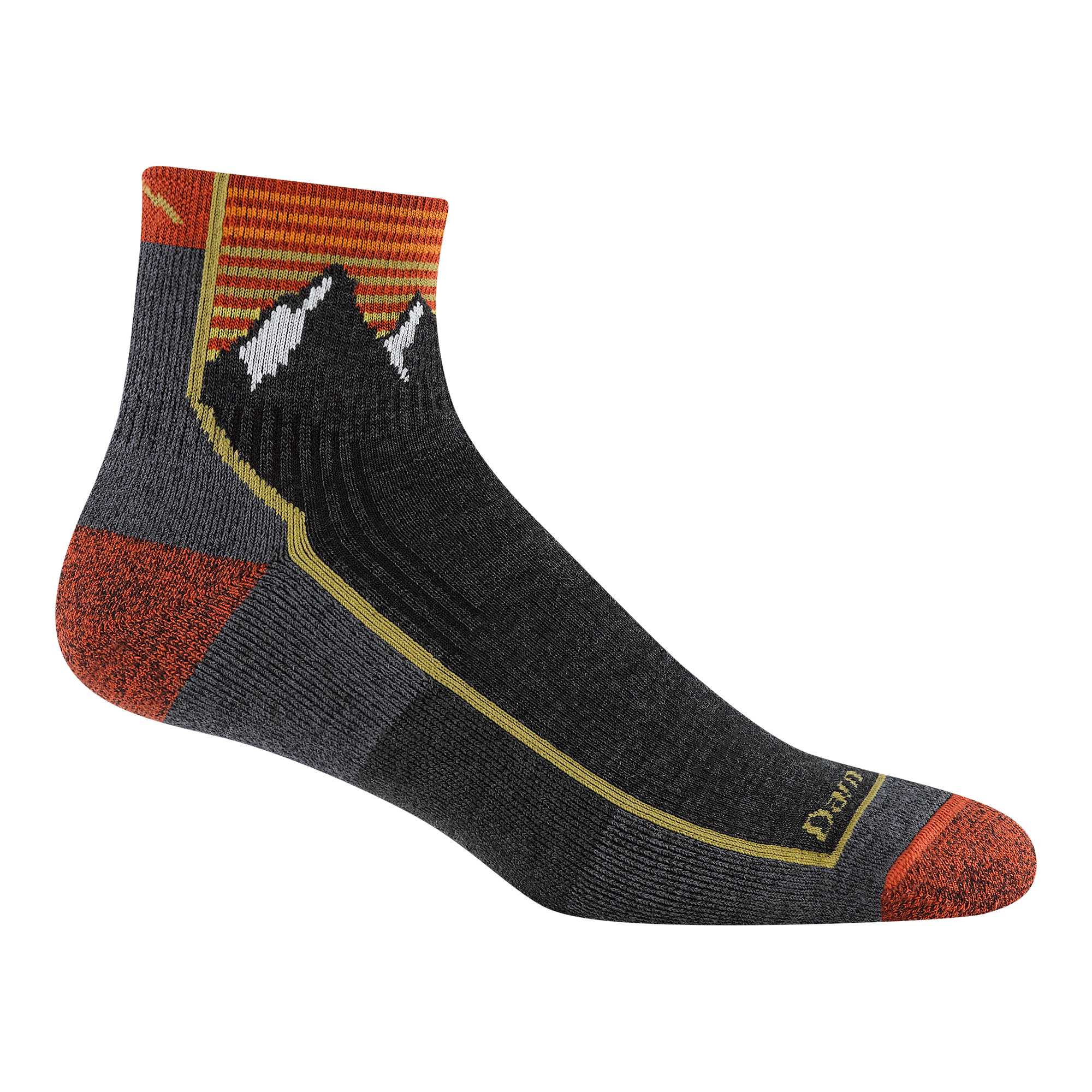 Men's Hiker Quarter Midweight Hiking Socks - Image 6