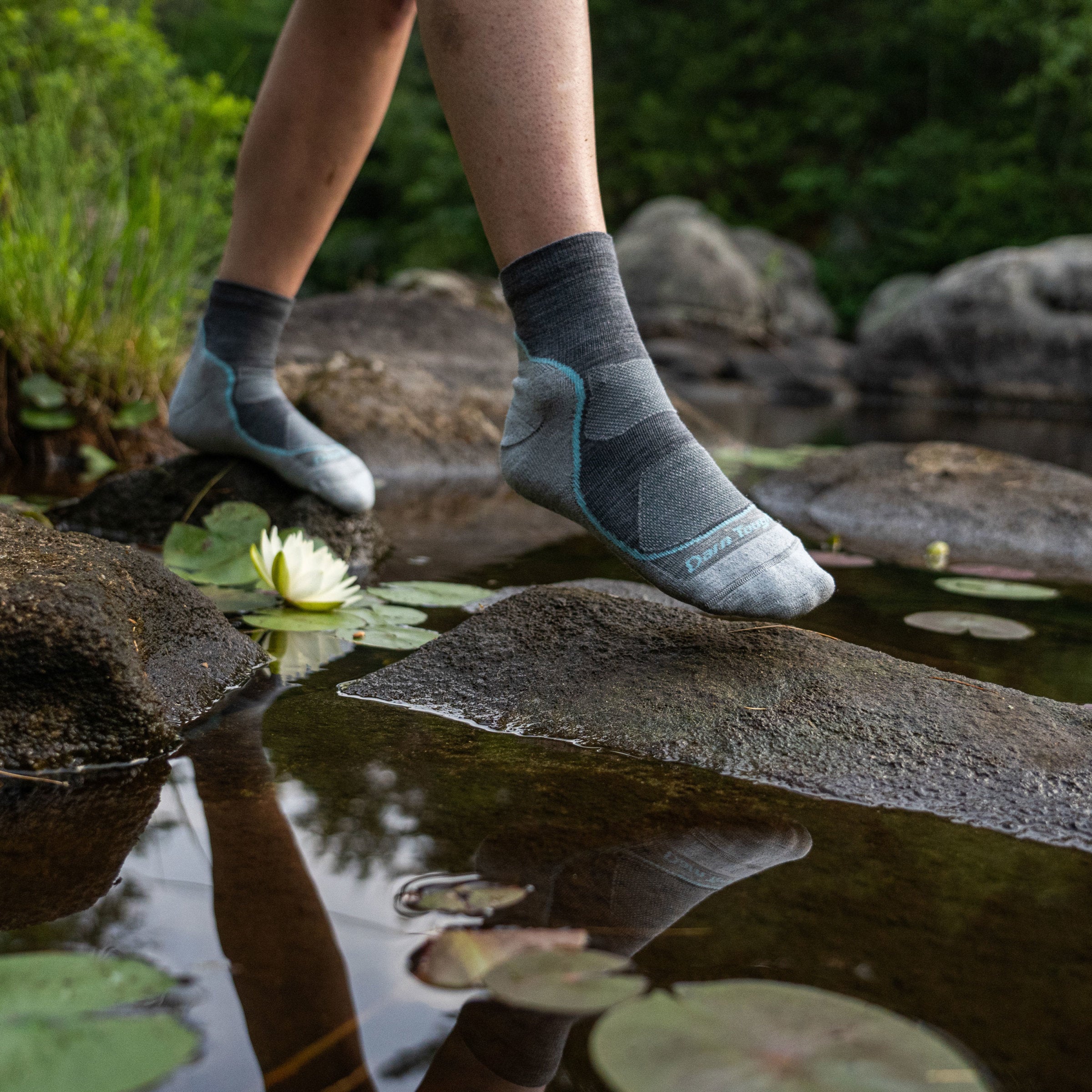 Women's Light Hiker Quarter Lightweight Hiking Socks - Image 6