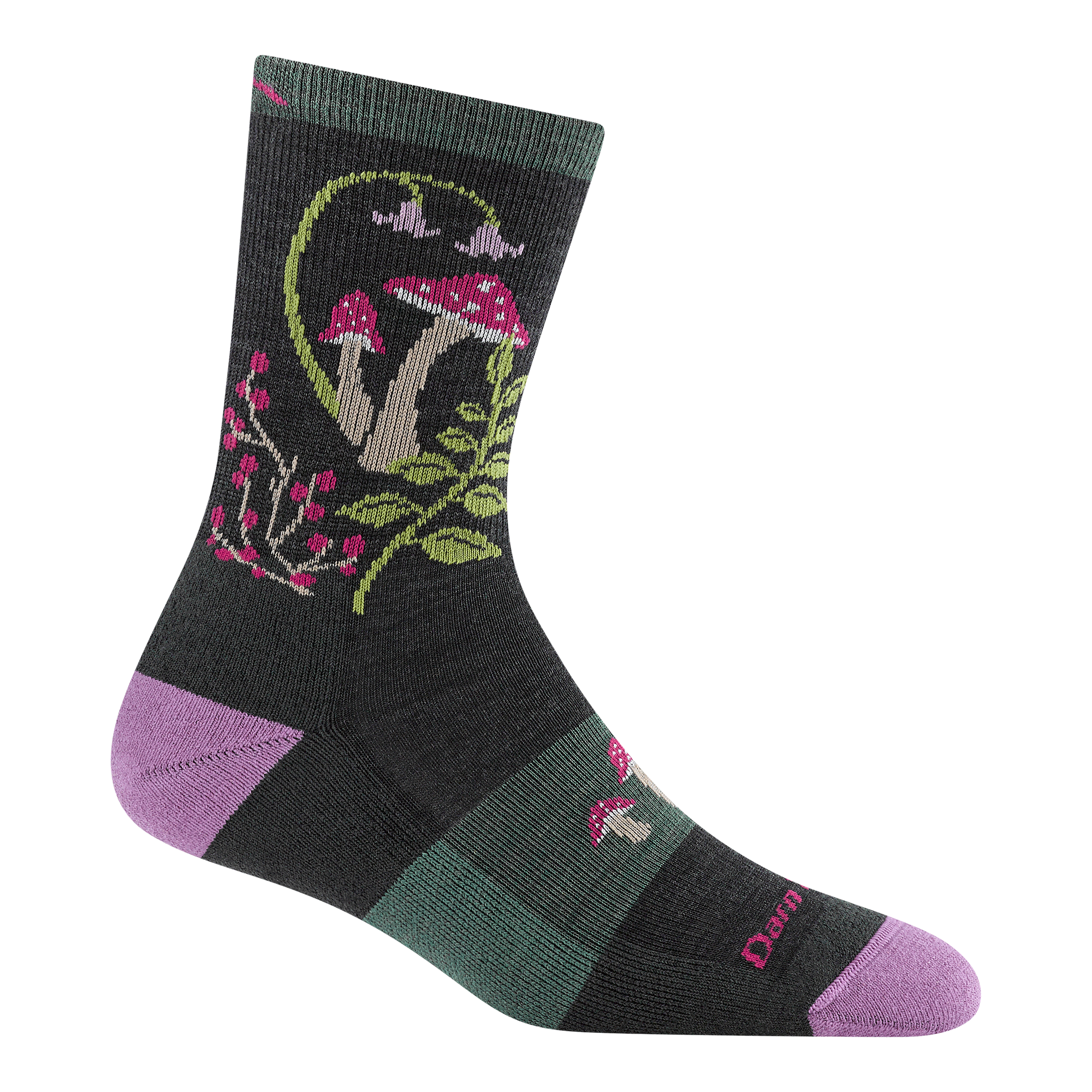 Women's Mellow Mushrooms Micro Crew Lightweight Hiking Socks