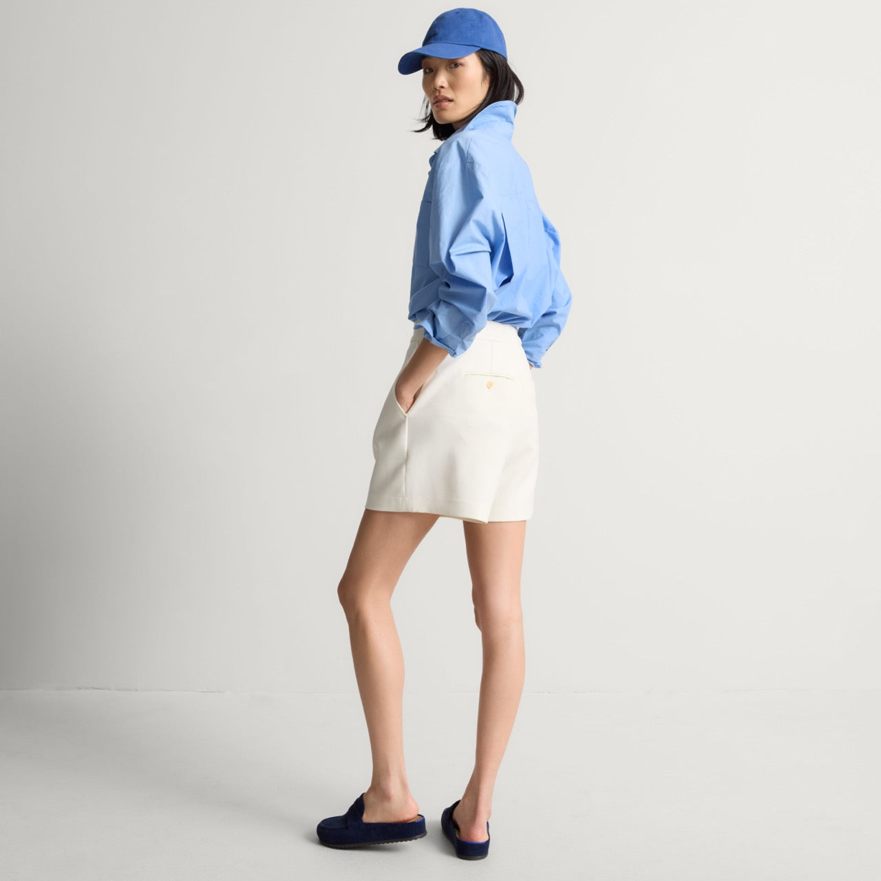 The Penny Clog - ReVelvet™ Navy - Image 6