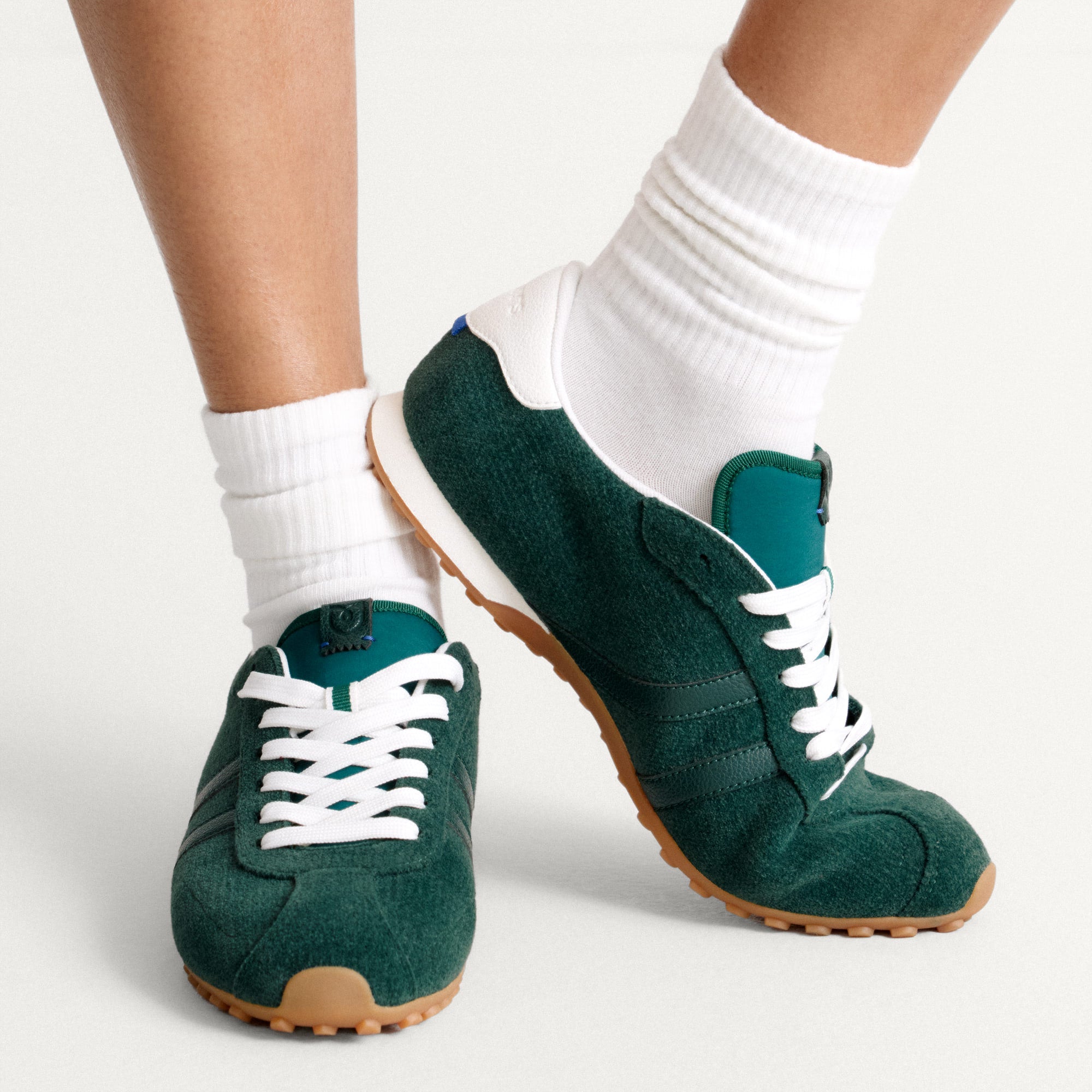 The Ivy Sneaker - ReVelvet™ Evergreen - Image 2