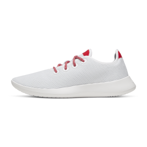 Women's Tree Runner - Blizzard/Bold Red (Blizzard Sole)
