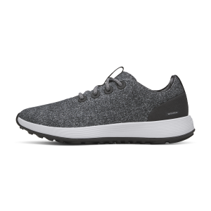 Women's Wool Runner NZ Waterproof - Dark Grey (Light Grey Sole)