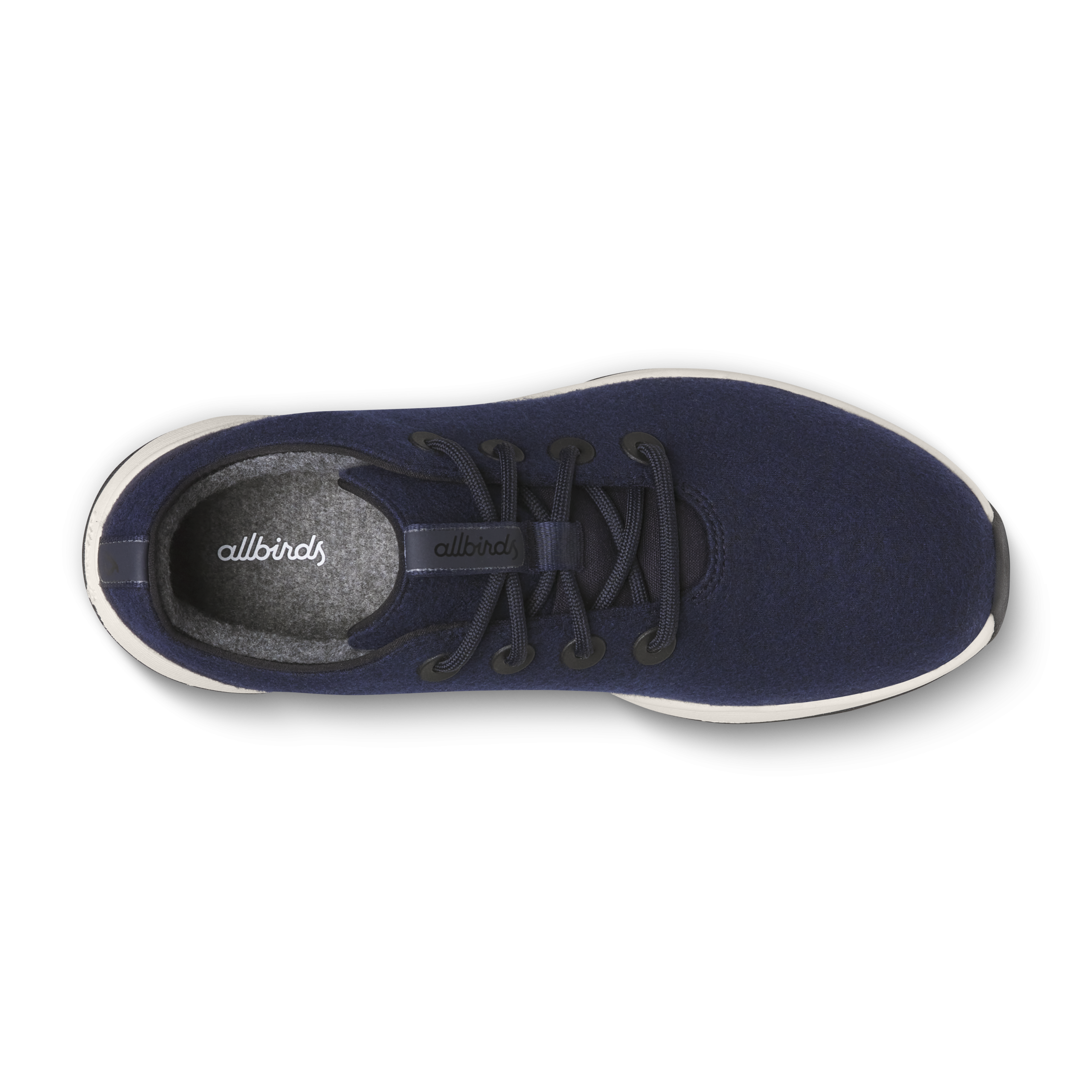 Men's Wool Runner NZ Waterproof - Dark Navy (Natural White Sole) - Image 3