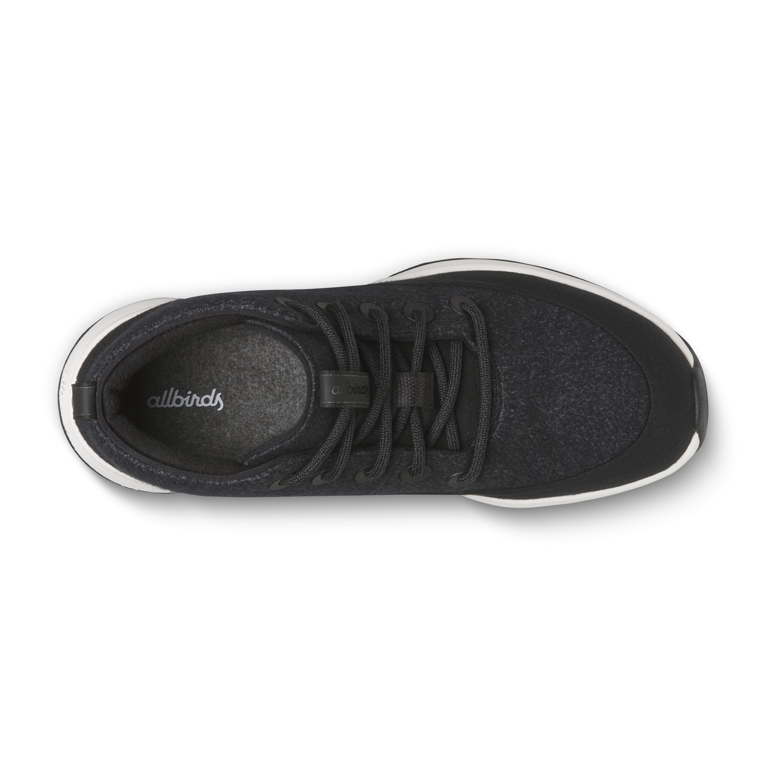 Women's Wool Runner NZ Mid Waterproof - Natural Black (Natural White Sole) - Image 3