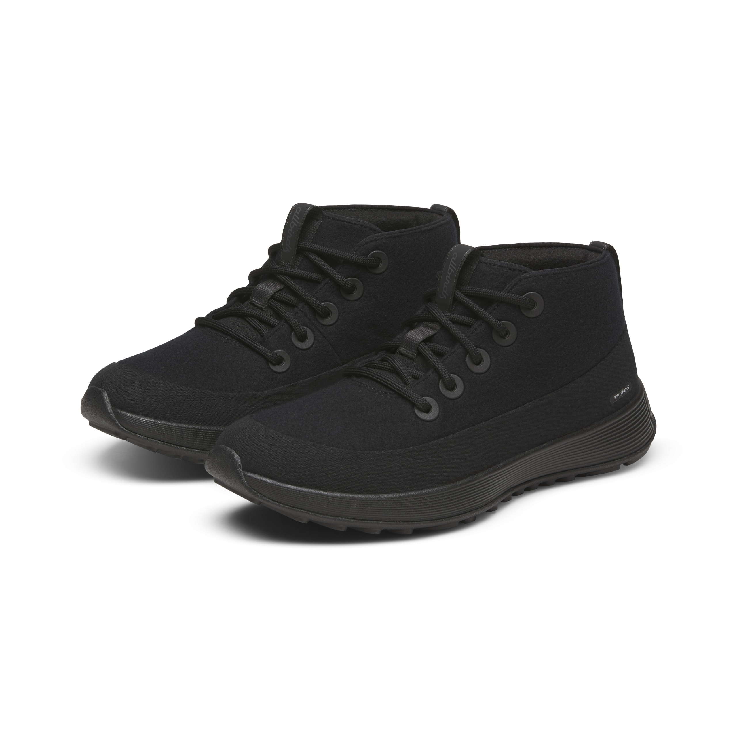 Women's Wool Runner NZ Mid Waterproof - Natural Black (Natural Black Sole) - Image 5
