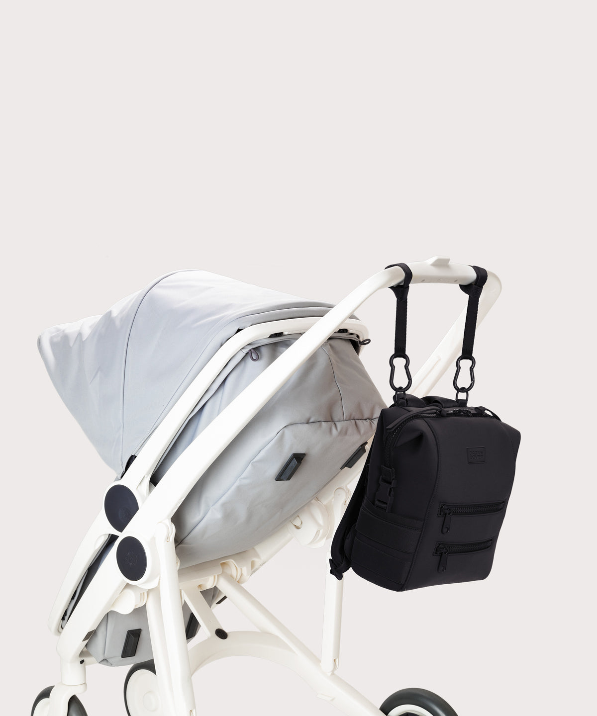 Indi Diaper Backpack in Onyx. Small - Image 7