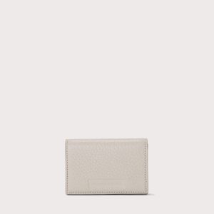 Accordion Card Case in Bone