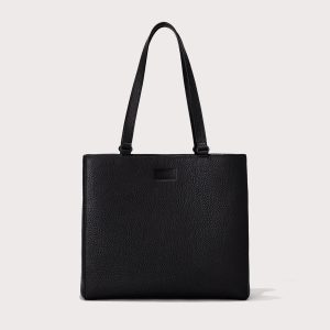 Allyn Tote in Onyx. Medium