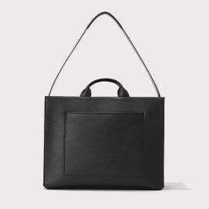 Daily Tote in Onyx. Large