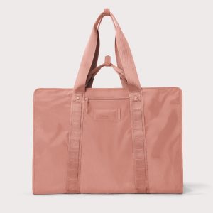 Capri Garment Bag in Warm Dust